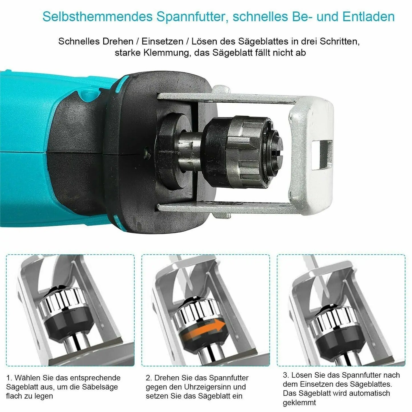 Online Goods Warehouse 18V Cordless Reciprocating Saw Kit