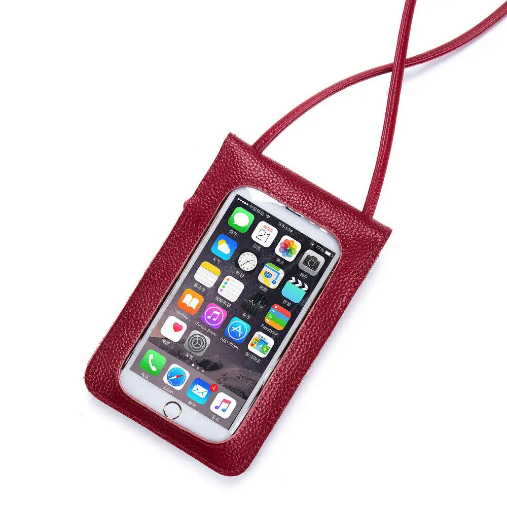 Online Goods Warehouse Women's Leather Clutch Bag Wallet