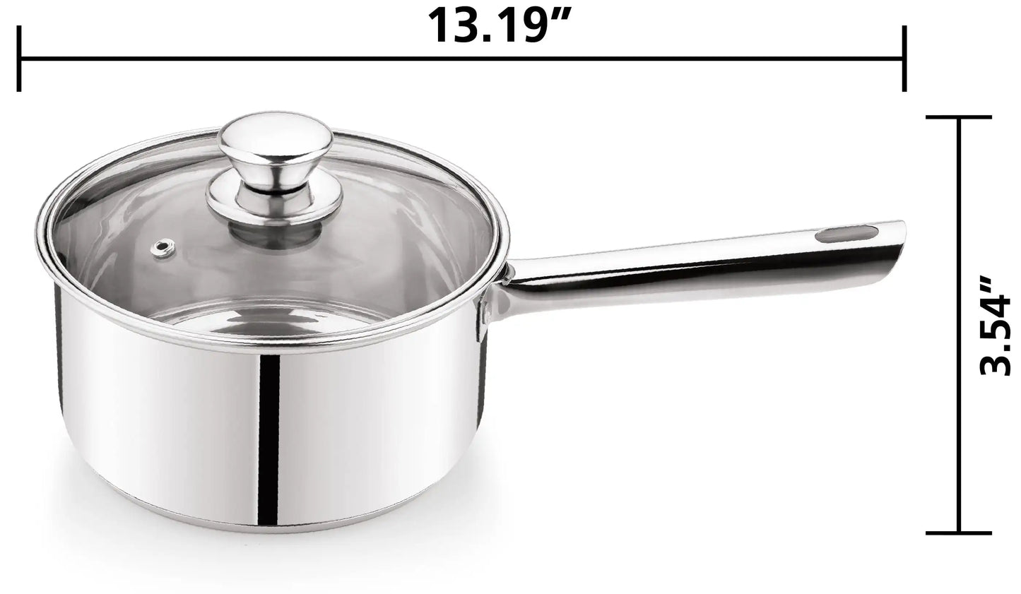 Hign-concerned 10-Piece Nonstick Stainless Steel Cookware