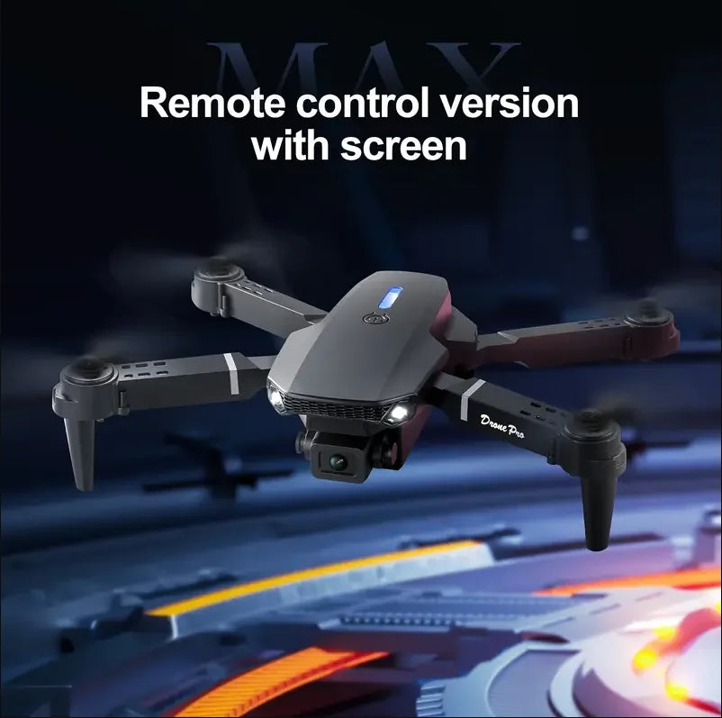 Dual Camera Drone With Screen Control And One Key Takeoff