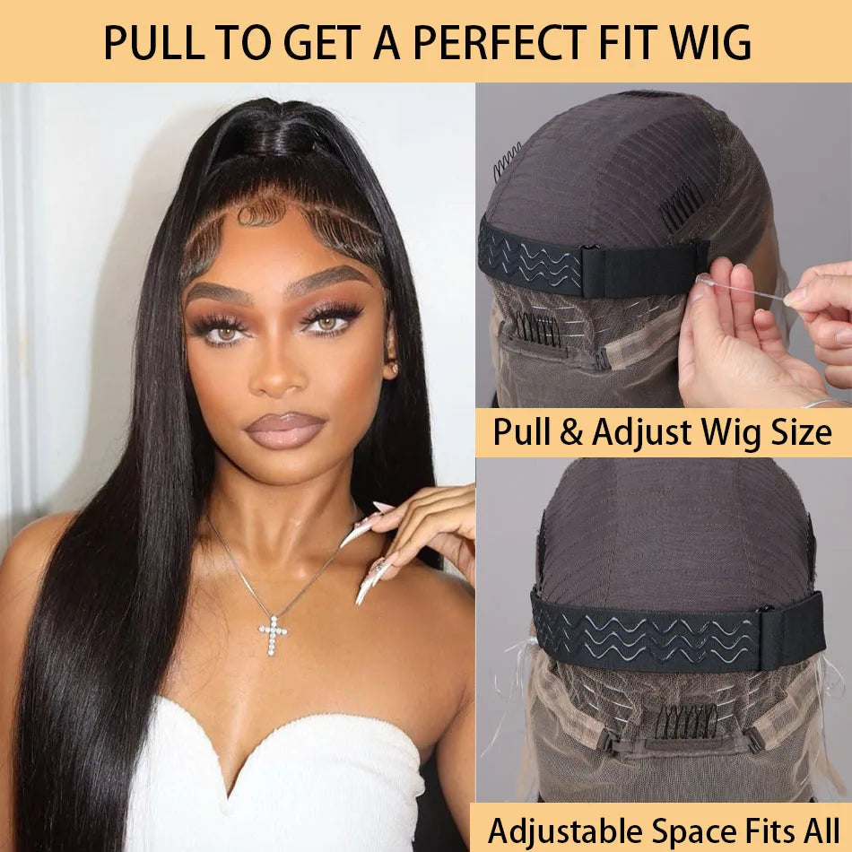 Wig Secret Hidden Lace Front 360 Full Lace Brazilian Wig