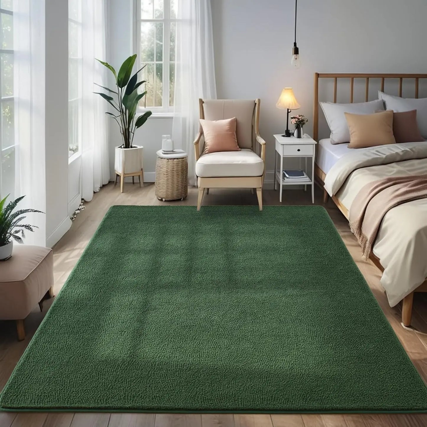 Hign-concerned Living Room Carpet Nonslip Soft Floor Rug