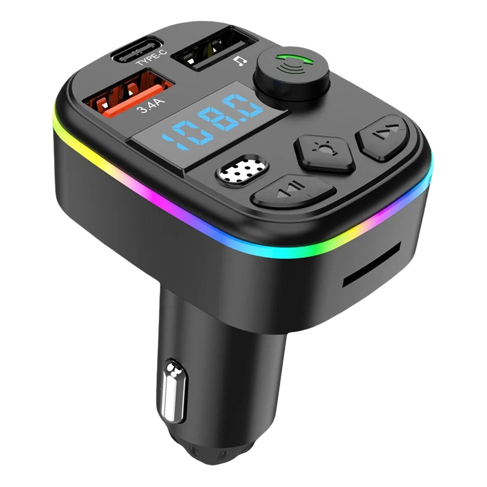 West Biking Hands Free Bluetooth FM Transmitter Car MP3