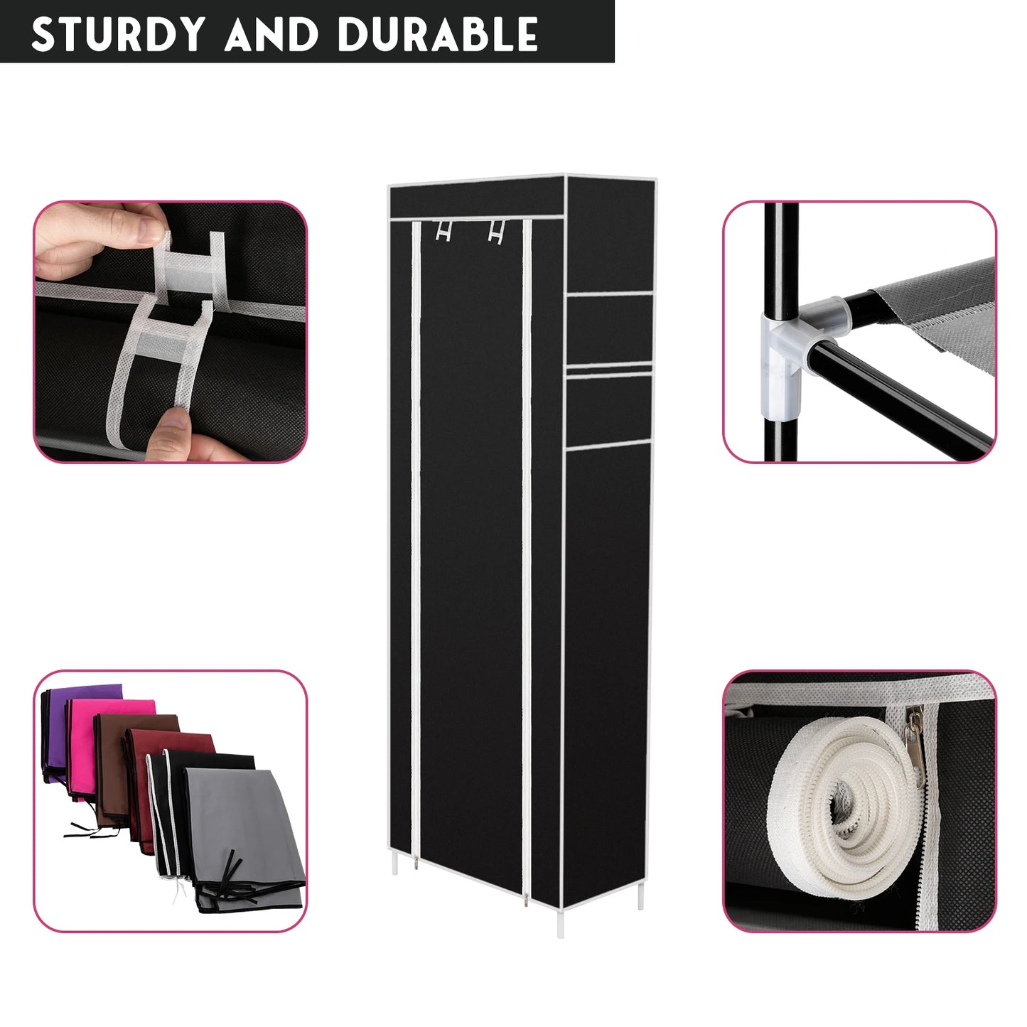 Online Goods Warehouse Nonwoven Fabric Shoe Rack Organizer