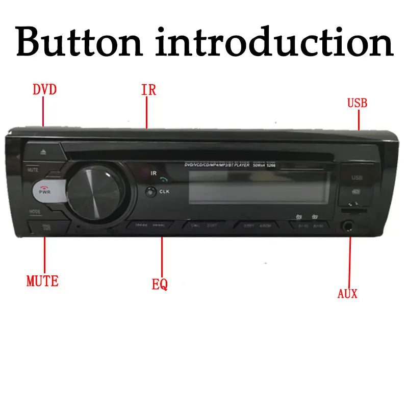 PolarLander DVD 5266 24V Bluetooth MP3 Receiver In Dash