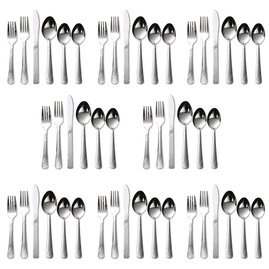 HANSMART Flatware Set Stainless Steel Tableware For Kitchen