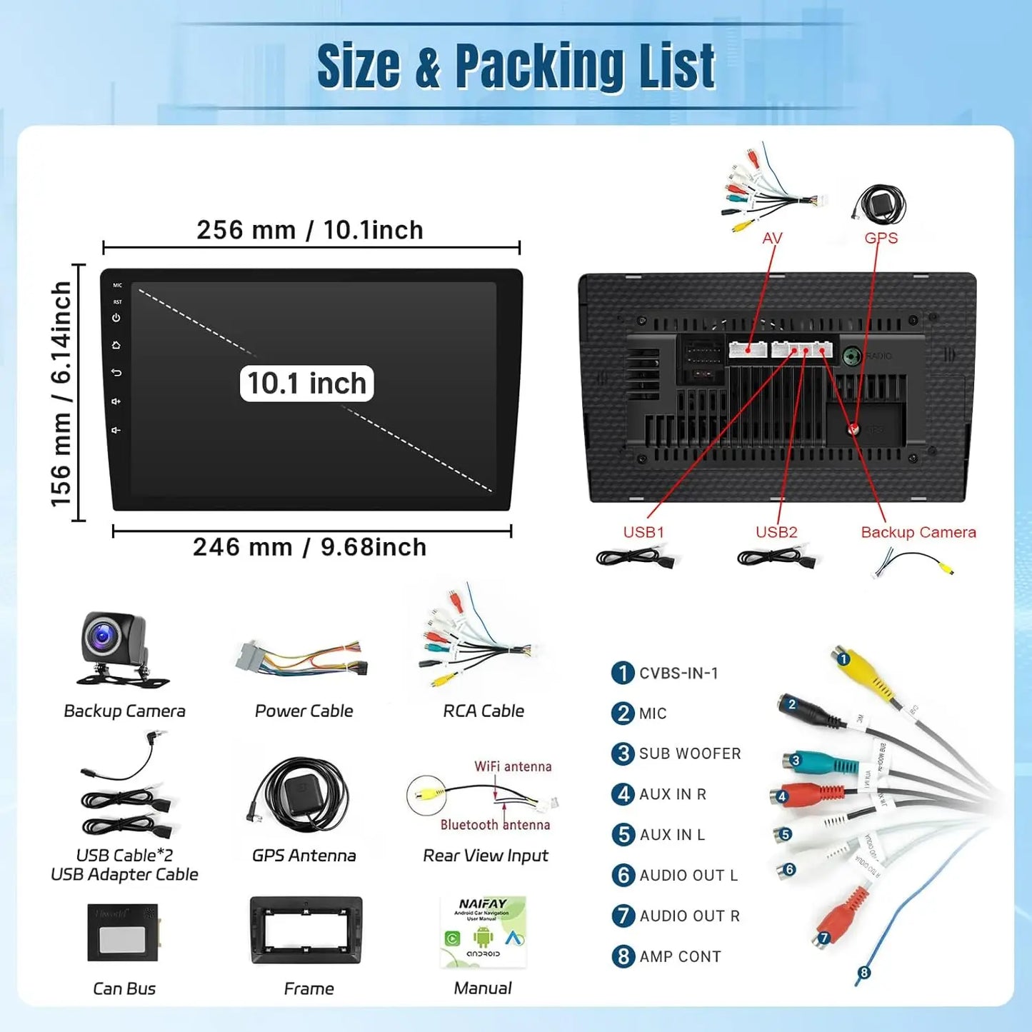Online Goods Warehouse Wireless Car Radio For Jeep