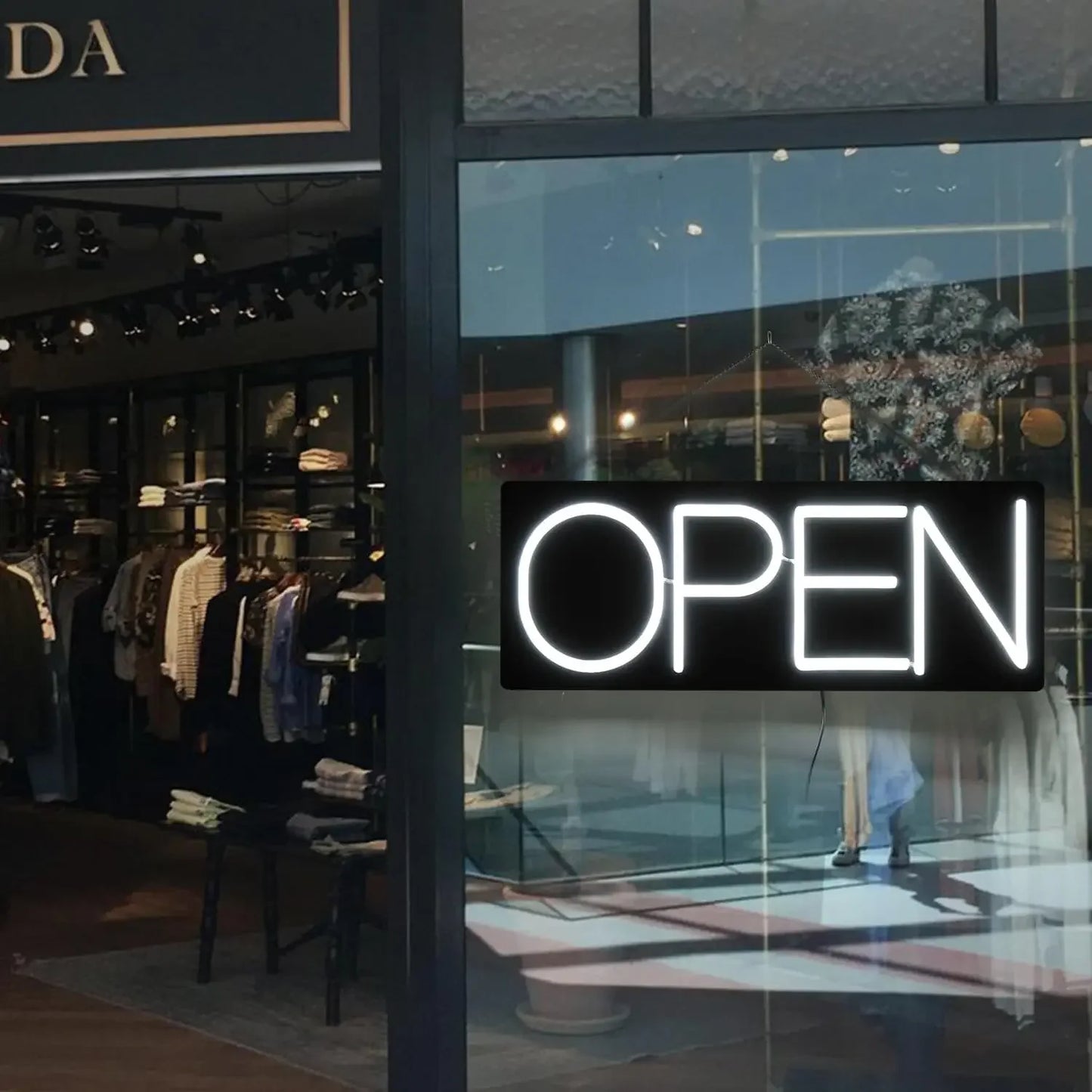 Open Neon Sign 12V Ultra Bright LED for Storefront
