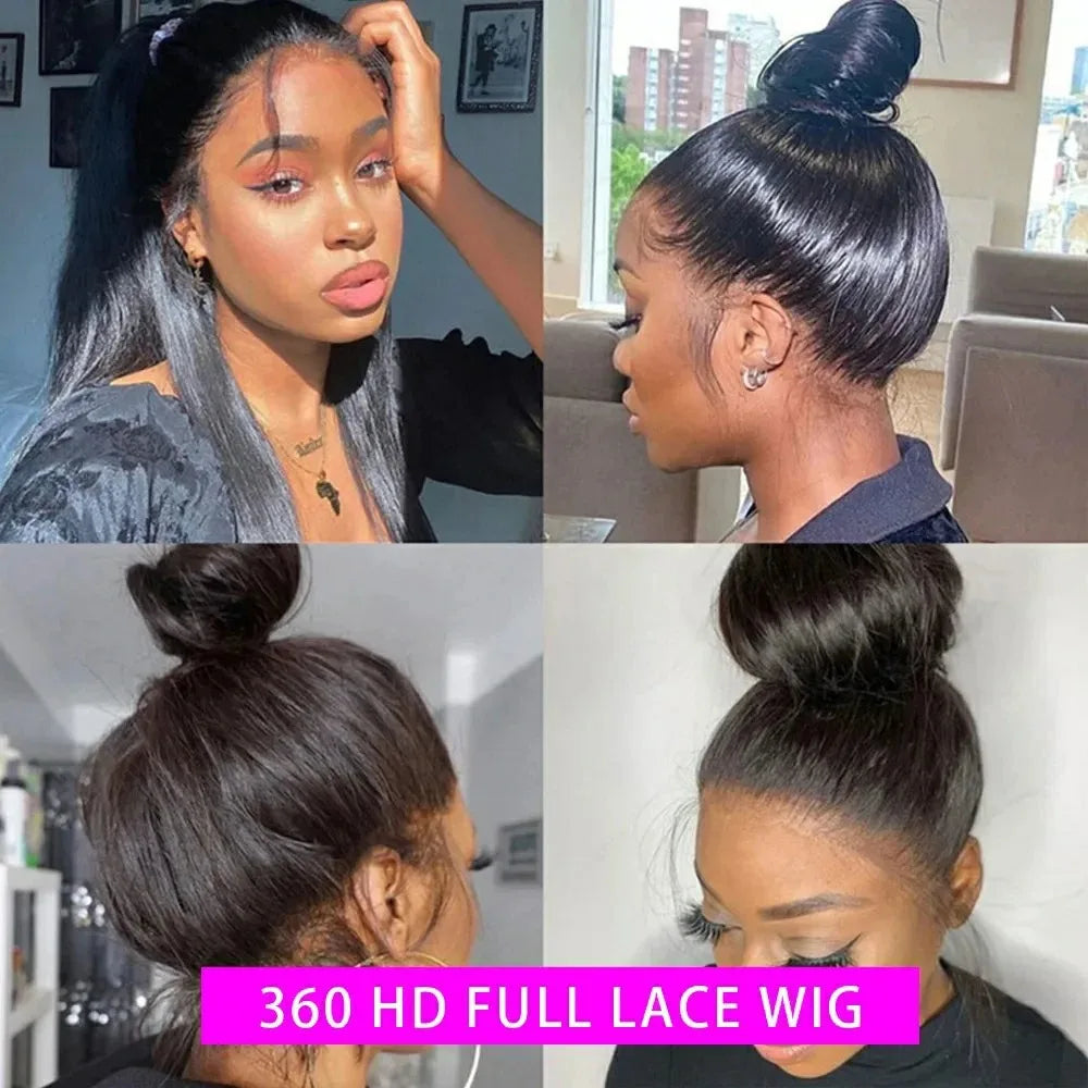 Wig Secret Hidden Lace Front 360 Full Lace Brazilian Wig