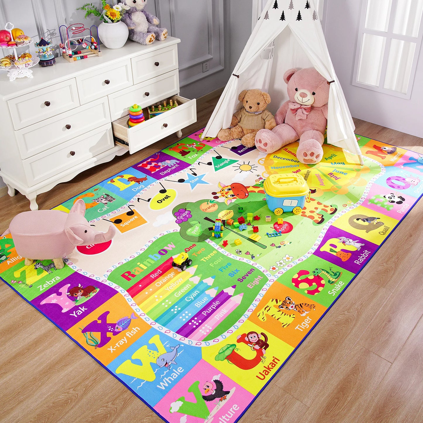 Online Goods Warehouse Giraffe Play Mat For Kids Room Decor