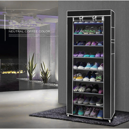 Online Goods Warehouse Nonwoven Fabric Shoe Rack Organizer