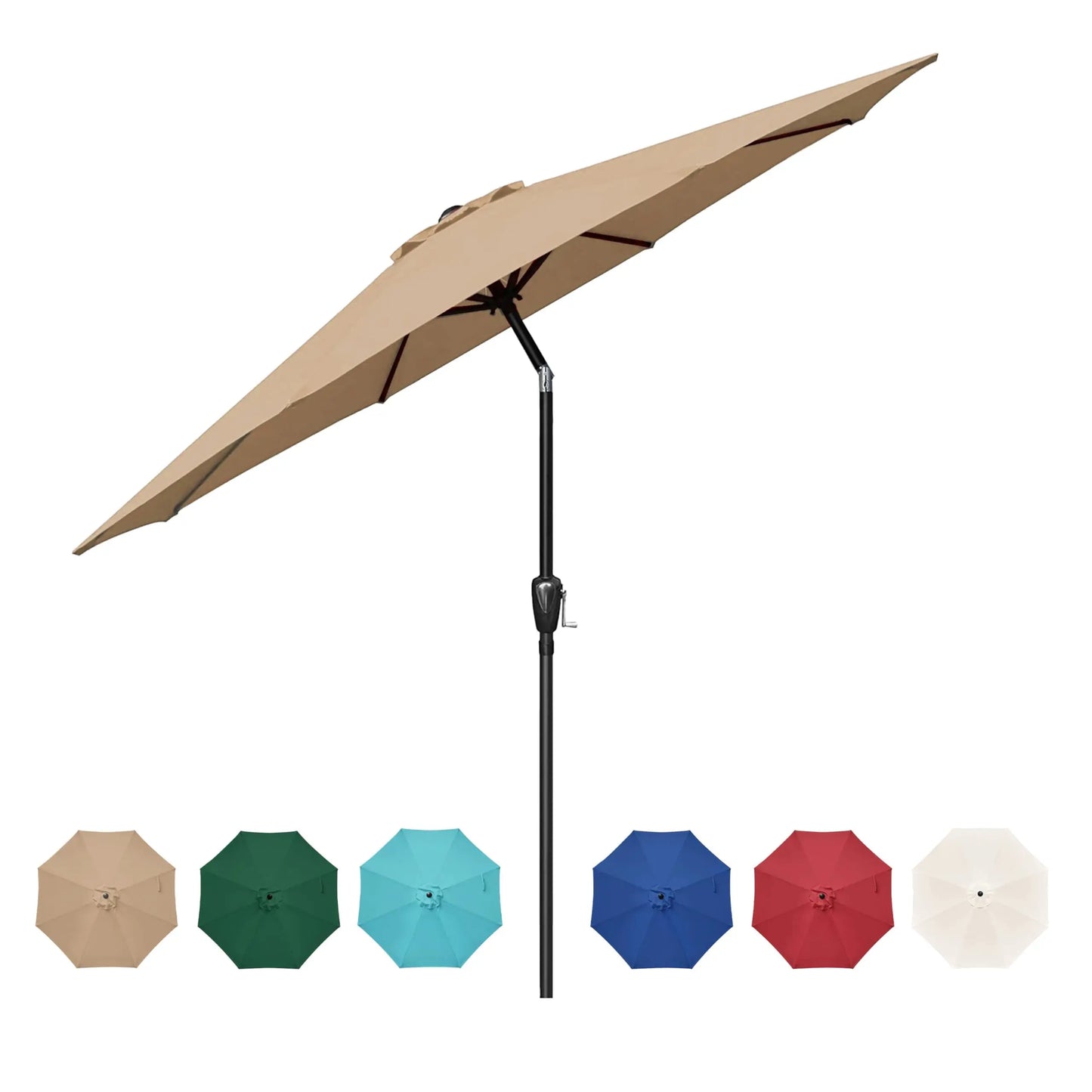 Online Goods Warehouse Outdoor Patio Umbrella Tilt Crank