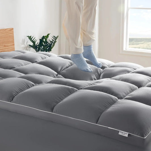 Online Goods Warehouse Mattress Pad Deep Pocket Topper