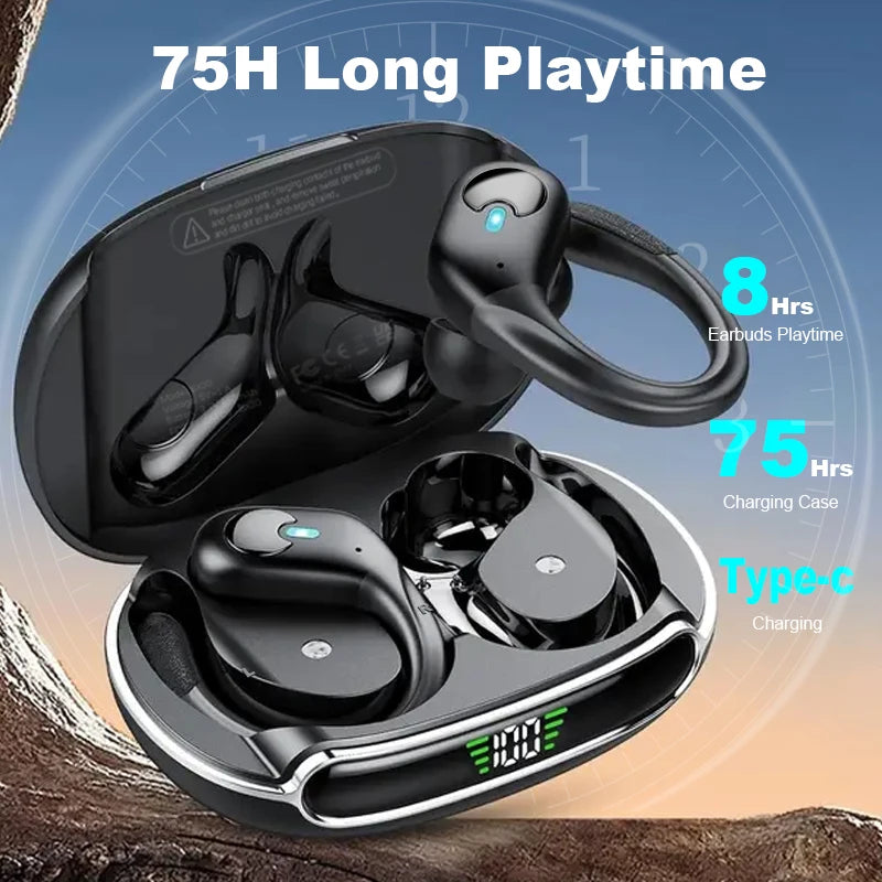 GREATWALL Wireless Earphones With Active Noise Cancellation