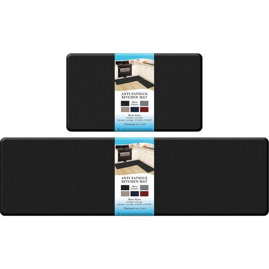 Hign-Concerned Anti Fatigue Kitchen Mat Cushioned Comfort