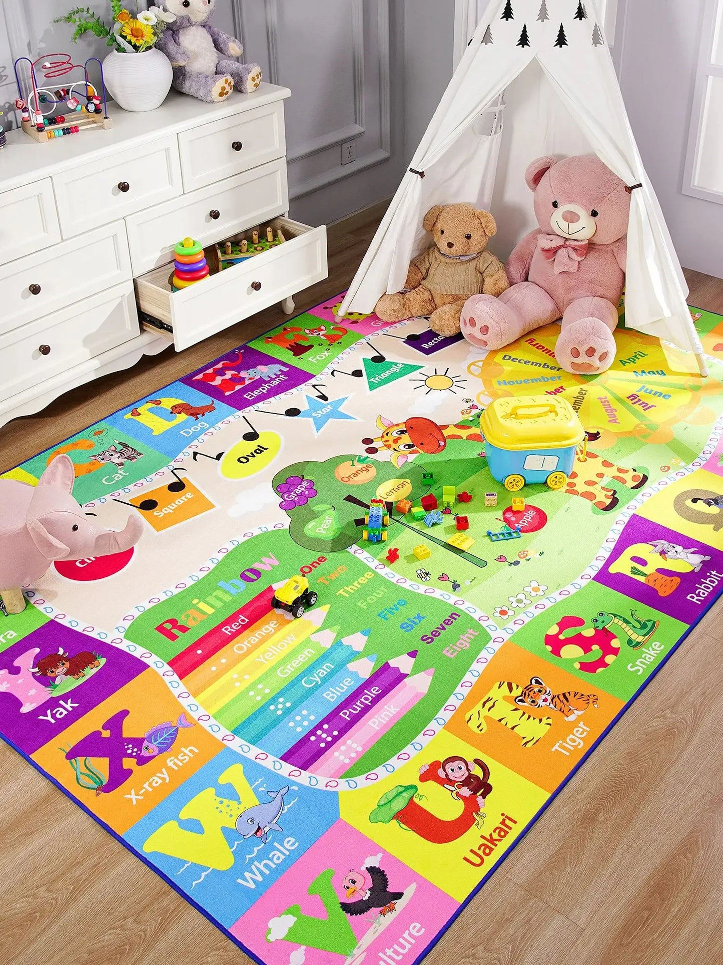 Online Goods Warehouse Giraffe Play Mat For Kids Room Decor