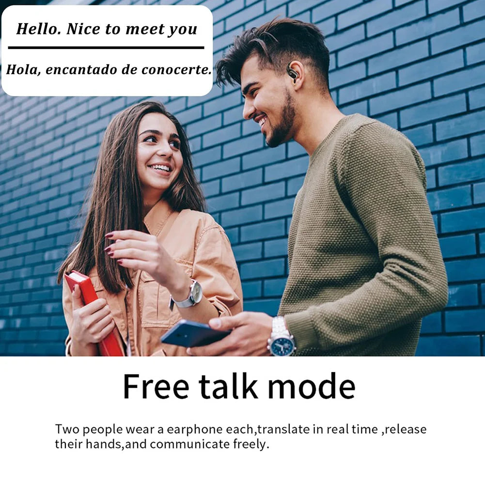 Toopre AI Translation Earbuds 138 Languages Bluetooth 5.3