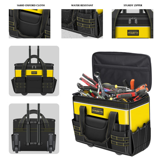 Hign Concerned Waterproof Rolling Bag Extendable Handle