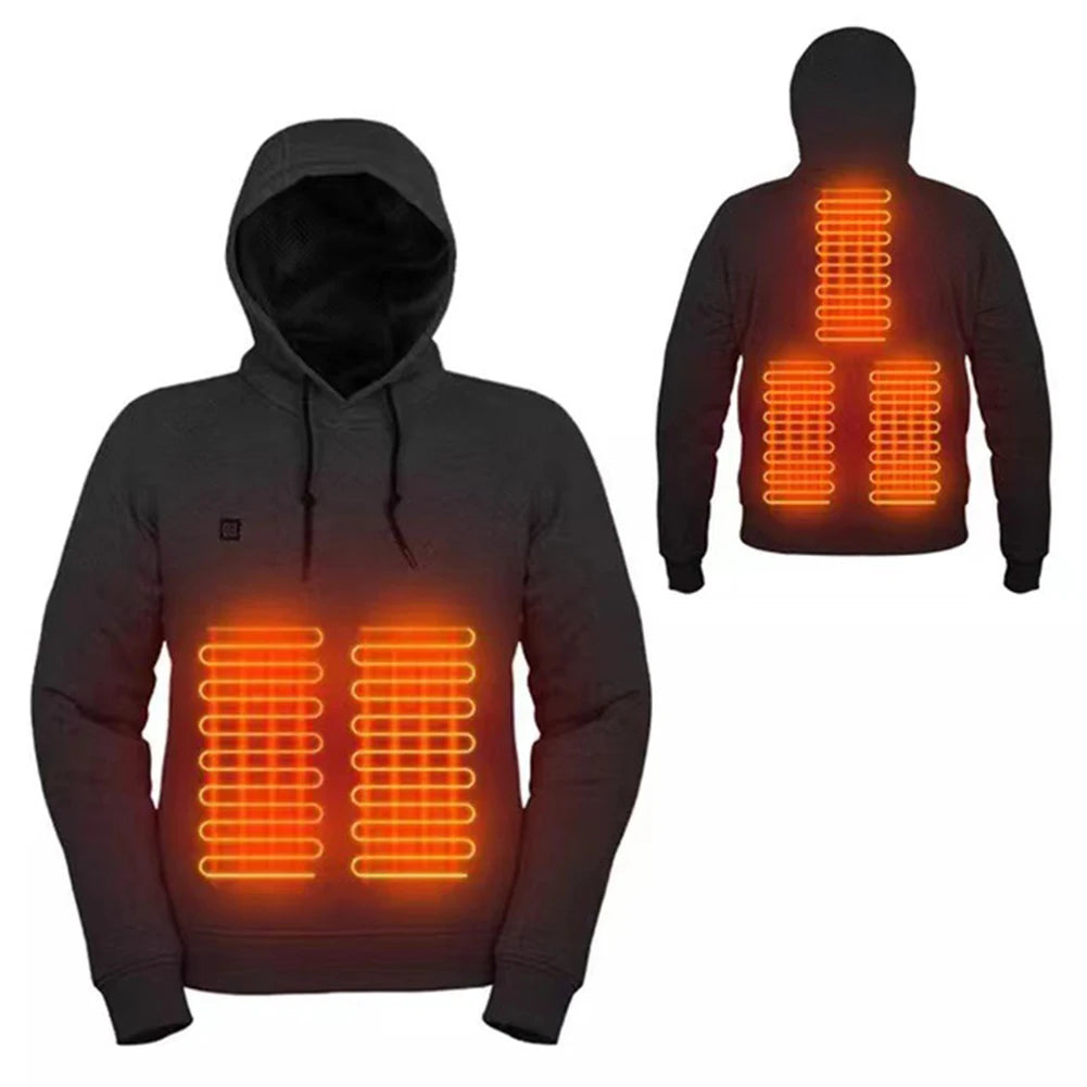 APWIKOGERCN Heated Jacket USB Rechargeable 5 Heating Zones