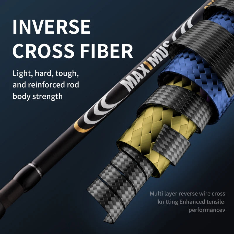 J-Barzilla Maximus Carp Freshwater Saltwater Fishing Rod