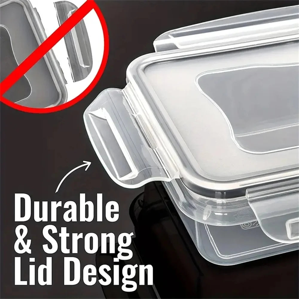 Dinnerware 12 Piece Food Airtight Containers Lunch Boxes Set