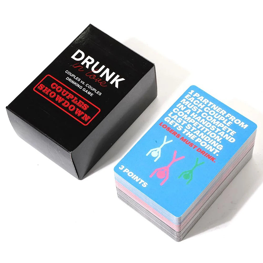 Drunk in Love Couples Drinking Card Game Super Fun Date Night Games for Adults Romantic Anniversary Party & Valentines Gifts