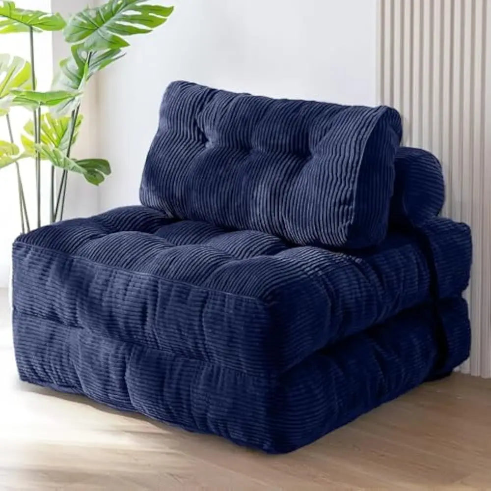Combination Sofa Bed With Pillow Convertible Sleeper Chair