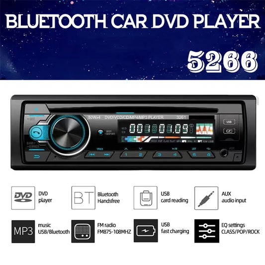 PolarLander DVD 5266 24V Bluetooth MP3 Receiver In Dash