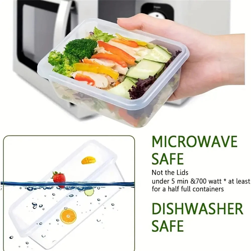 Dinnerware 12 Piece Food Airtight Containers Lunch Boxes Set
