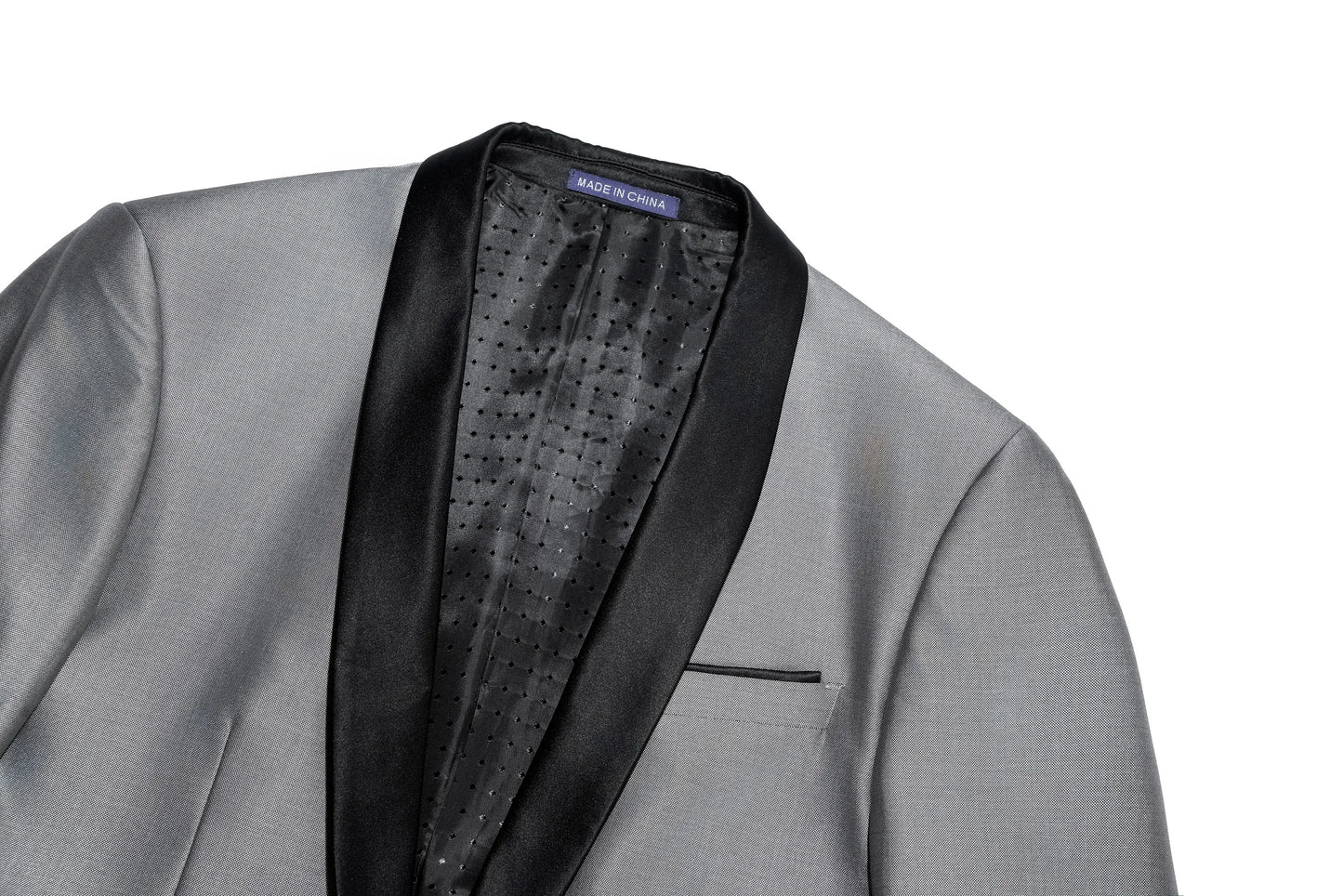 CN Zhejiang Men's 3 Piece Slim Fit Notch Lapel Suit