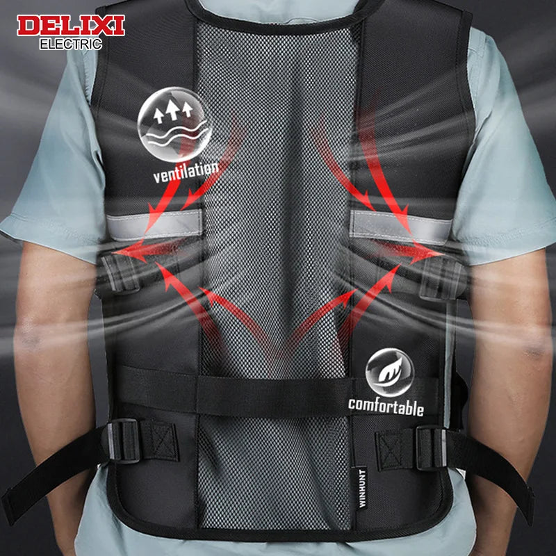 Delixi Electric Electrician Tool Vest For Woodworking