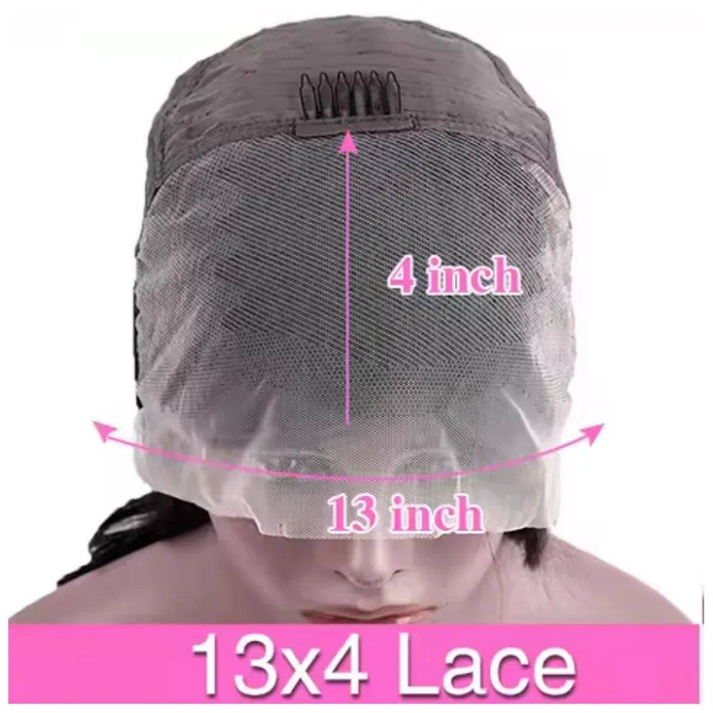 Sooolavely HD Lace Front Wig With Baby Hair For Daily Wear