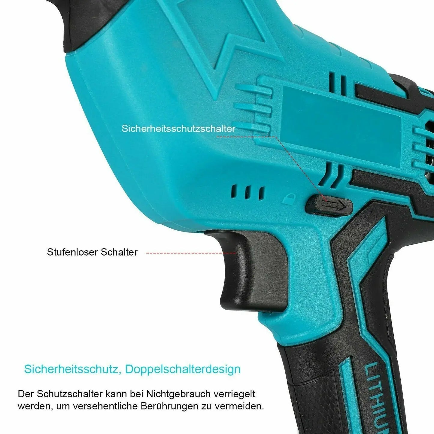 Online Goods Warehouse 18V Cordless Reciprocating Saw Kit