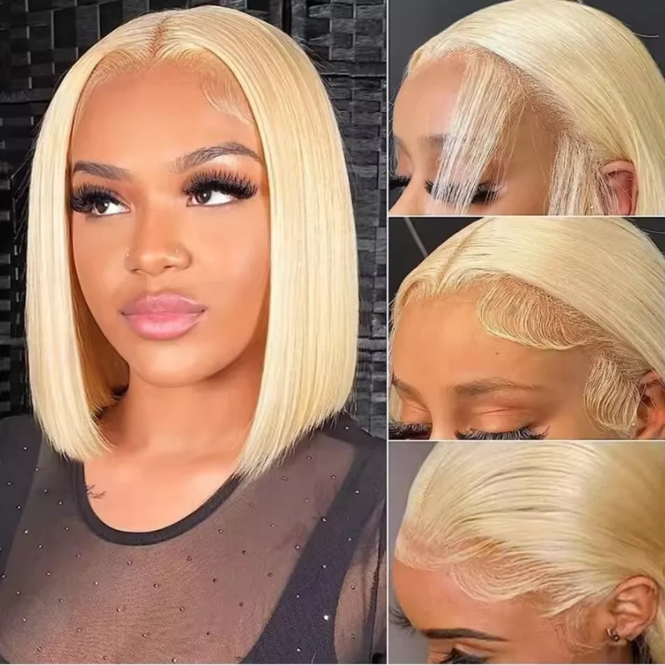 Sooolavely HD Lace Front Wig With Baby Hair For Daily Wear