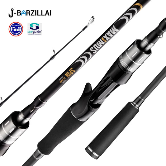 J-Barzilla Maximus Carp Freshwater Saltwater Fishing Rod