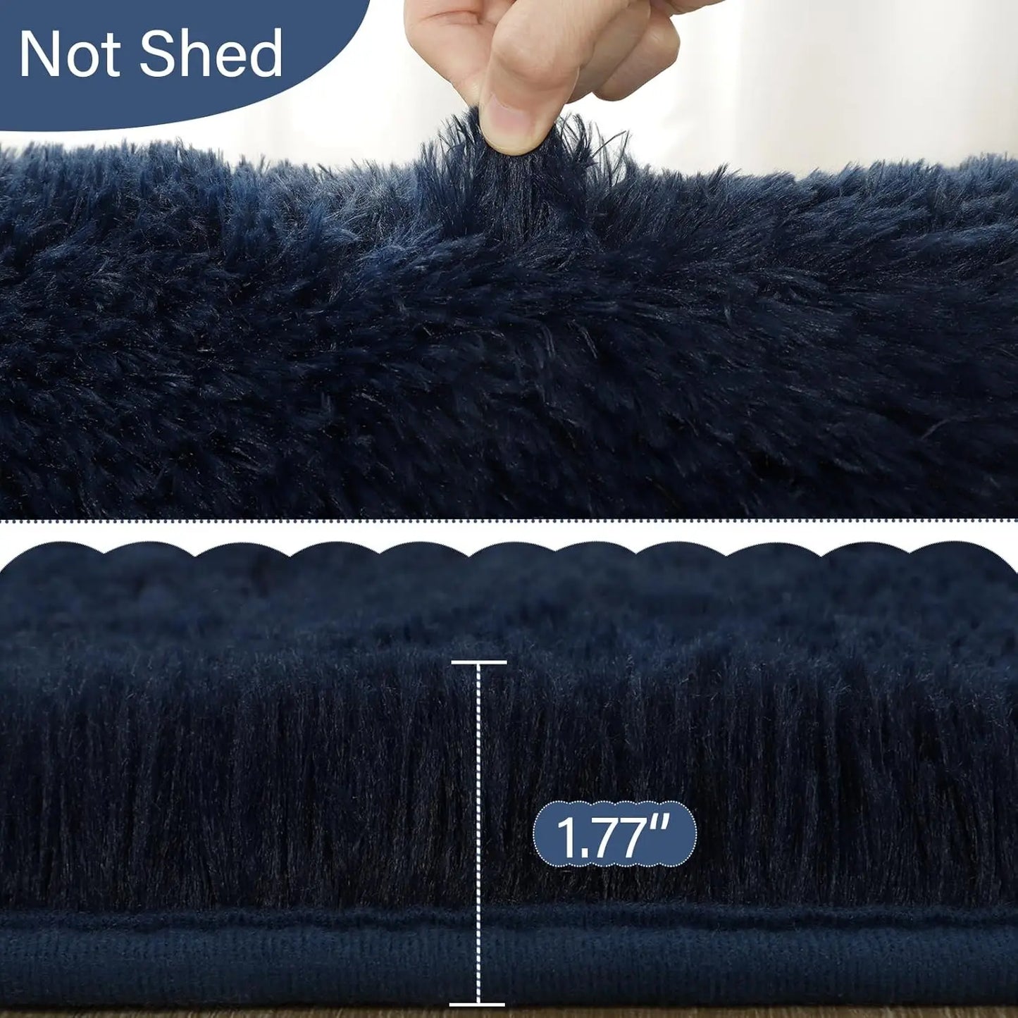 Hign-concerned Living Room Carpet Nonslip Soft Floor Rug