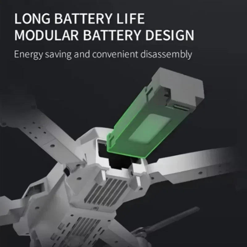 QJ RC Drone 4K Foldable FPV With 1080P UltraWide Camera