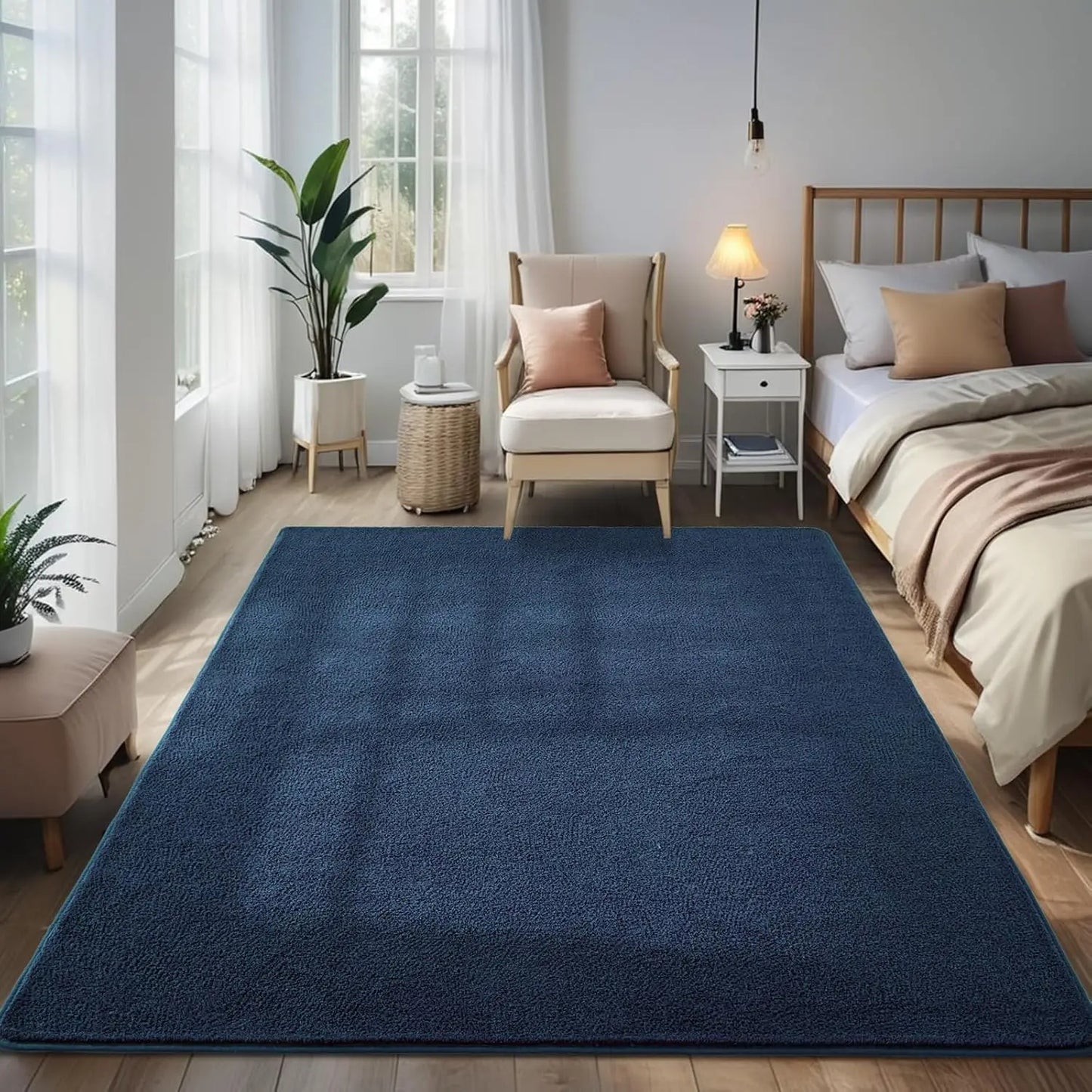 Hign-concerned Living Room Carpet Nonslip Soft Floor Rug