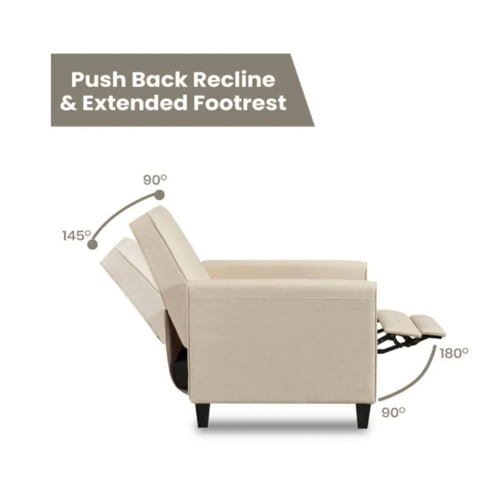 Online Goods Warehouse Recliner Chair Push Back Comfort