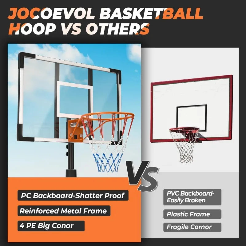 Online Goods Warehouse Adjustable Portable Basketball Hoop