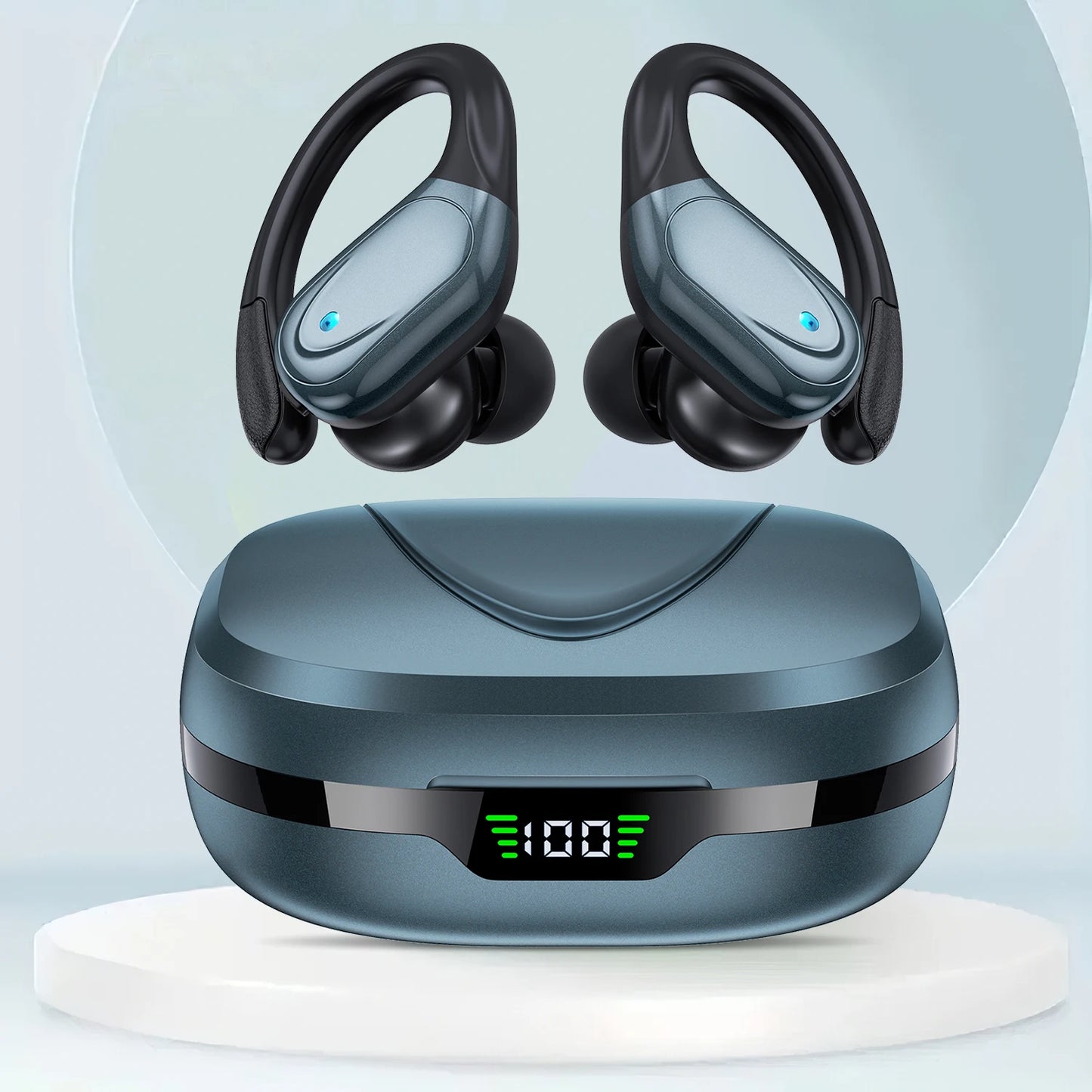 LIFEBEE Wireless Earbuds With Earhooks HiFi Stereo Mic