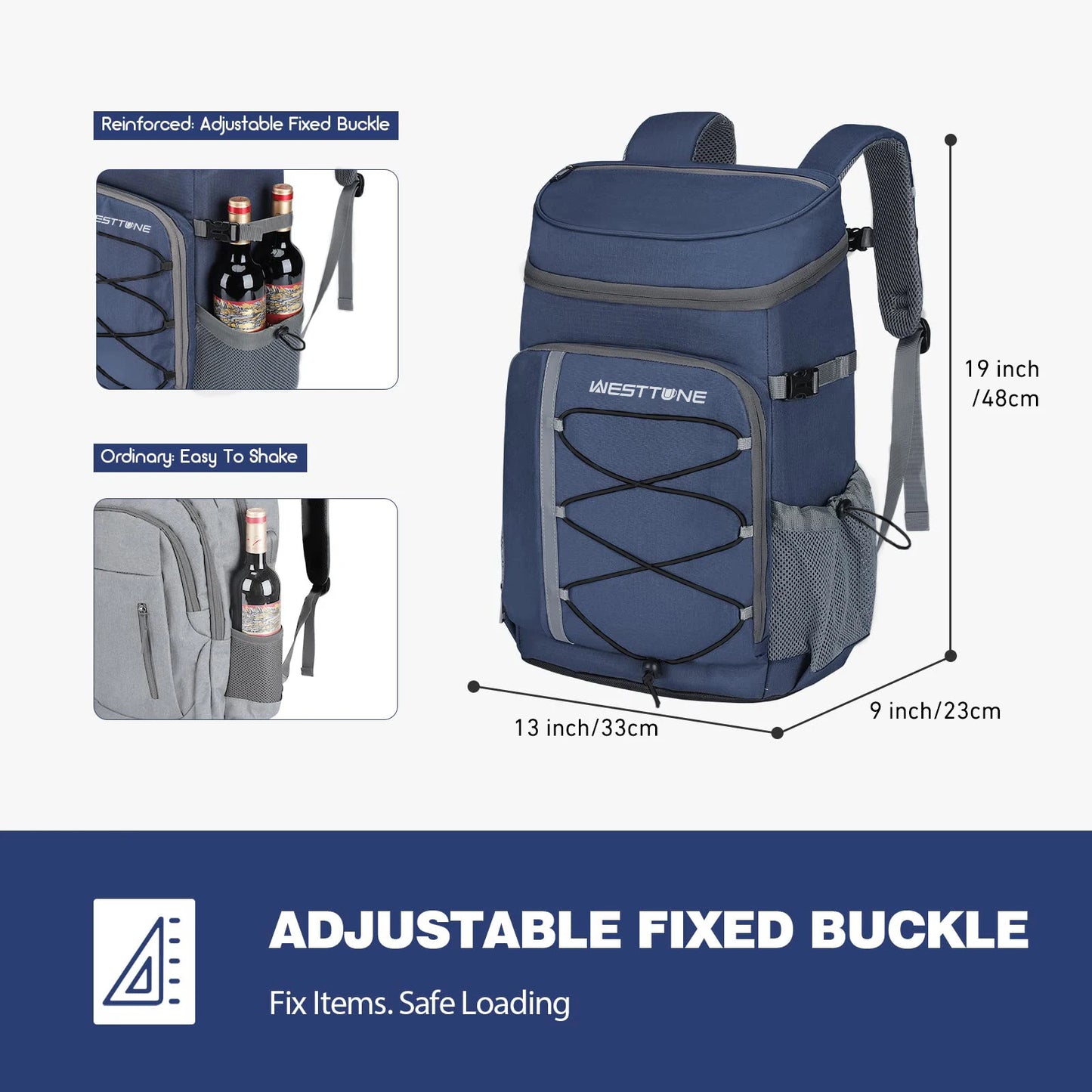 Online Goods Warehouse Can Cooler Backpack Leakproof