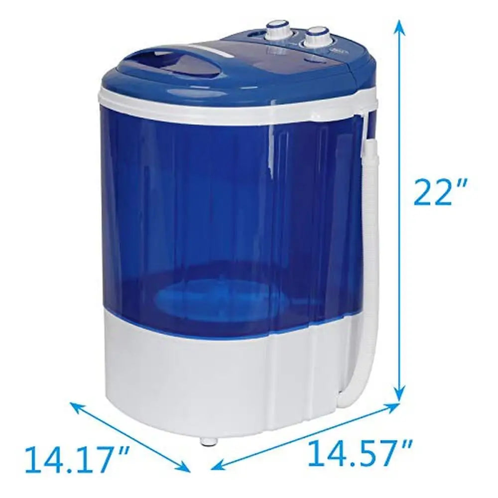 XMSJ Portable Single Tub Washer Compact Semi Automatic