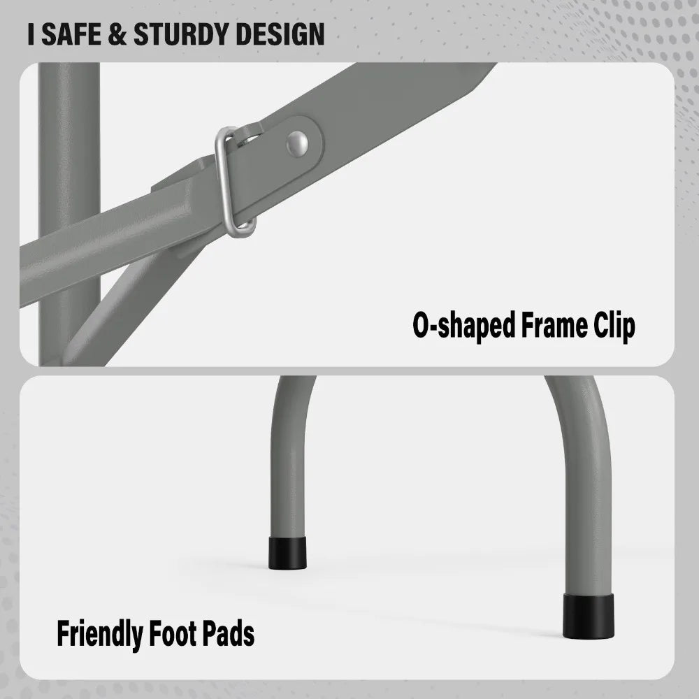 Indoor Outdoor Folding Portable Collapsible Plastic Table