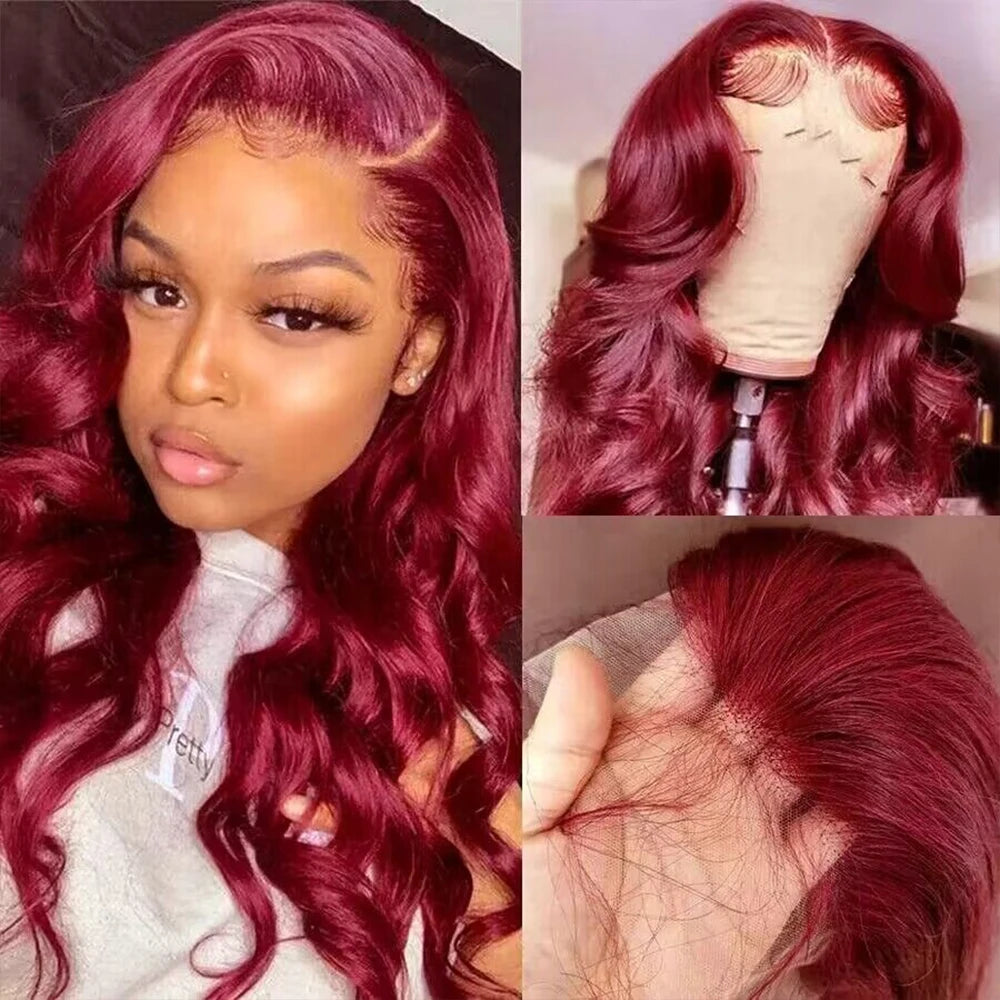 Eddfine Brazilian Lace Front Wig Remy Body Wave Density