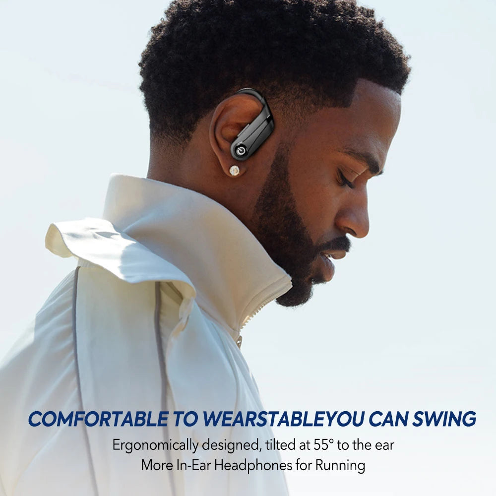 MPOW Q63 Bluetooth Earbuds 5.3 IPX7 Waterproof With Mic