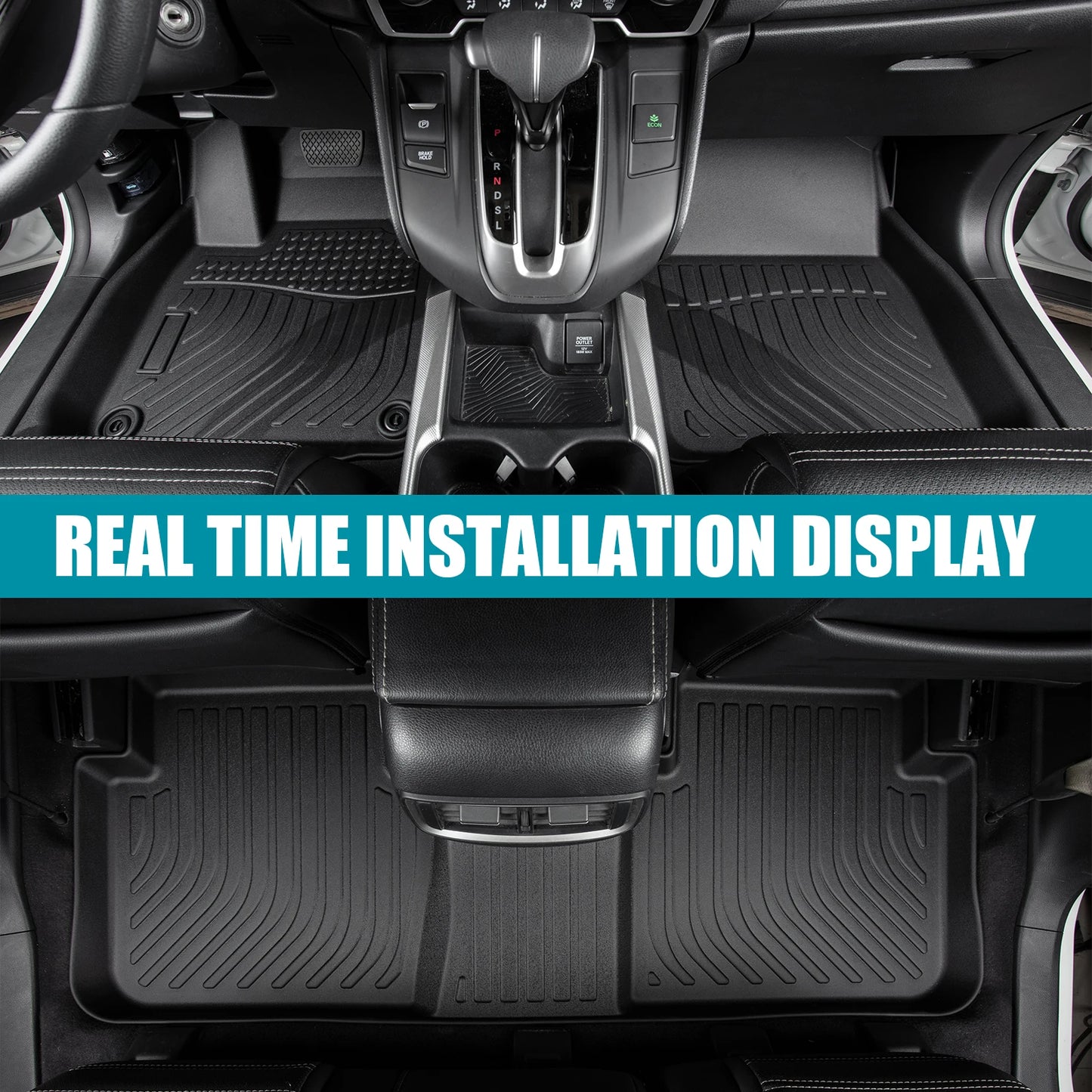 Filling All Weather TPE Floor Mats TwoRow Lexus RX