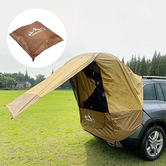 Building Car Trunk Tent With Shade Awning For Camping