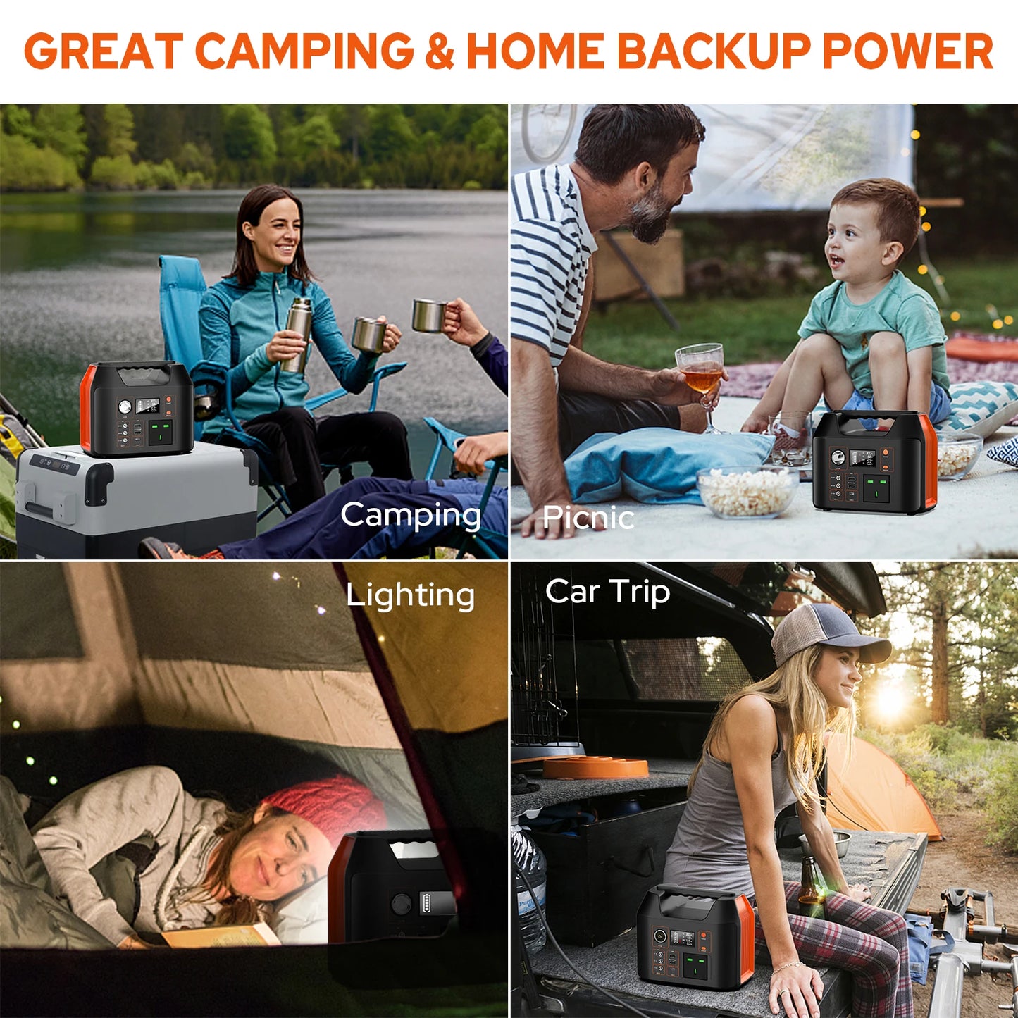 Online Goods Warehouse SinKeu Portable Power Station 300W