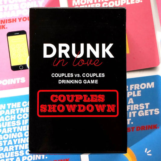 Drunk in Love Couples Drinking Card Game Super Fun Date Night Games for Adults Romantic Anniversary Party & Valentines Gifts